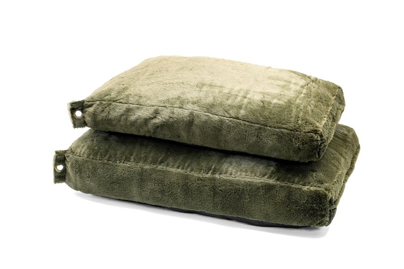 Supersoft Kuschel-Hundeboxkissen - M - Dunkelgrün
